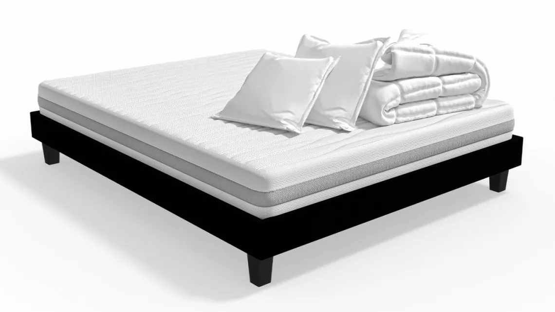 Homifab Ensemble Matelas À Mémoire De Forme>Clean Confort