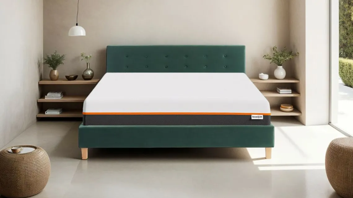 Homifab Ensemble Lit + Matelas>Dual Confort