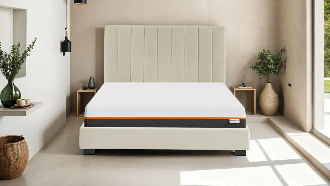 Homifab Ensemble Lit + Matelas>Dual Confort