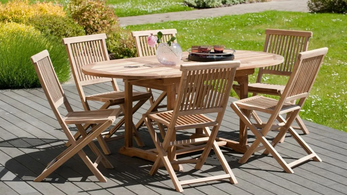 Homifab Table De Jardin | Table De Jardin Extensible>Fun