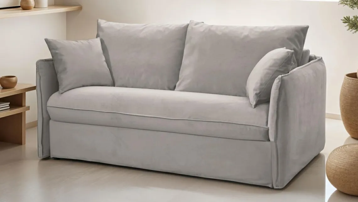 Homifab Canapé Convertible Ouverture Express | Canapé>Gina