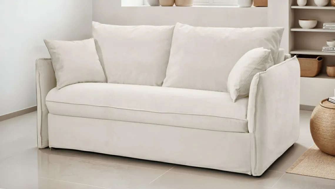 Homifab Canapé Convertible Ouverture Express | Canapé>Gina