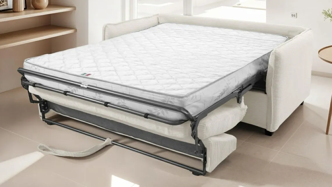 Homifab Canapé Convertible Ouverture Express | Canapé>Gina