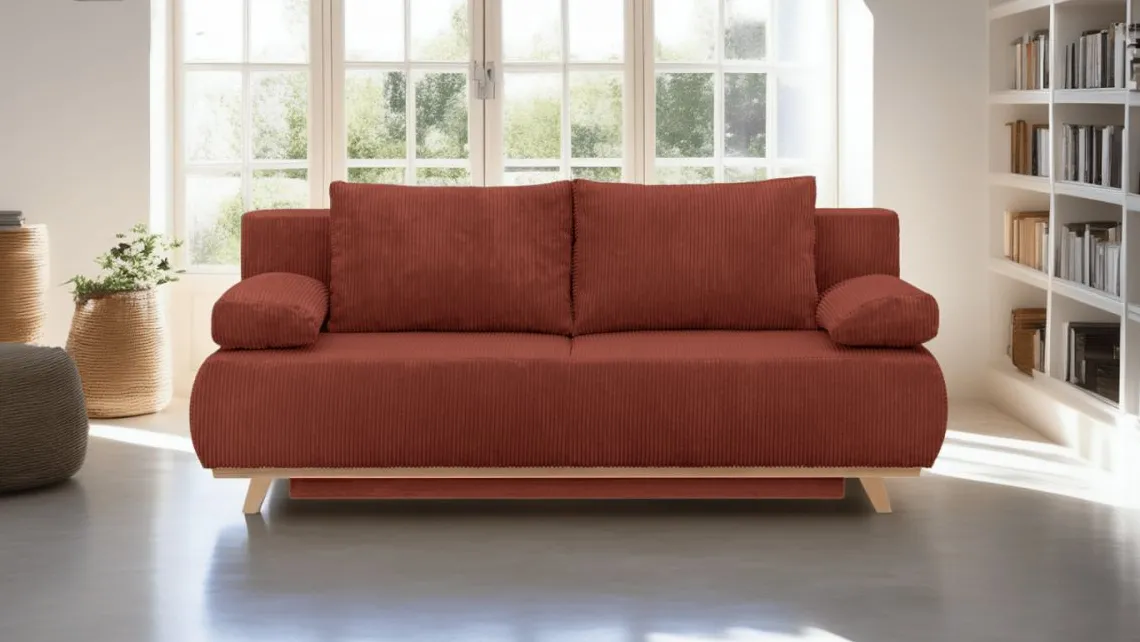 Homifab Canapé Lit 3 Places | Canapé Droit>Laria