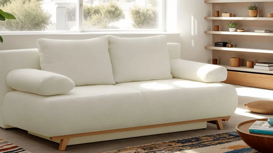 Homifab Canapé Lit 3 Places | Canapé Droit>Laria