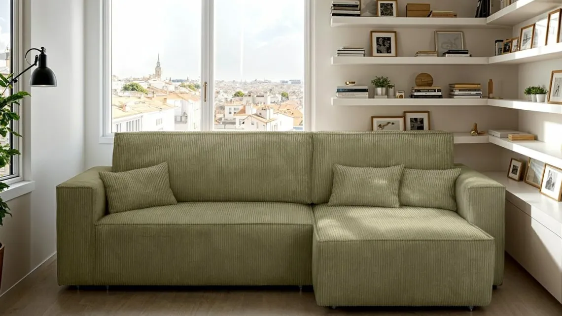Homifab Canapé D'angle Convertible | Canapé D'angle>Livia