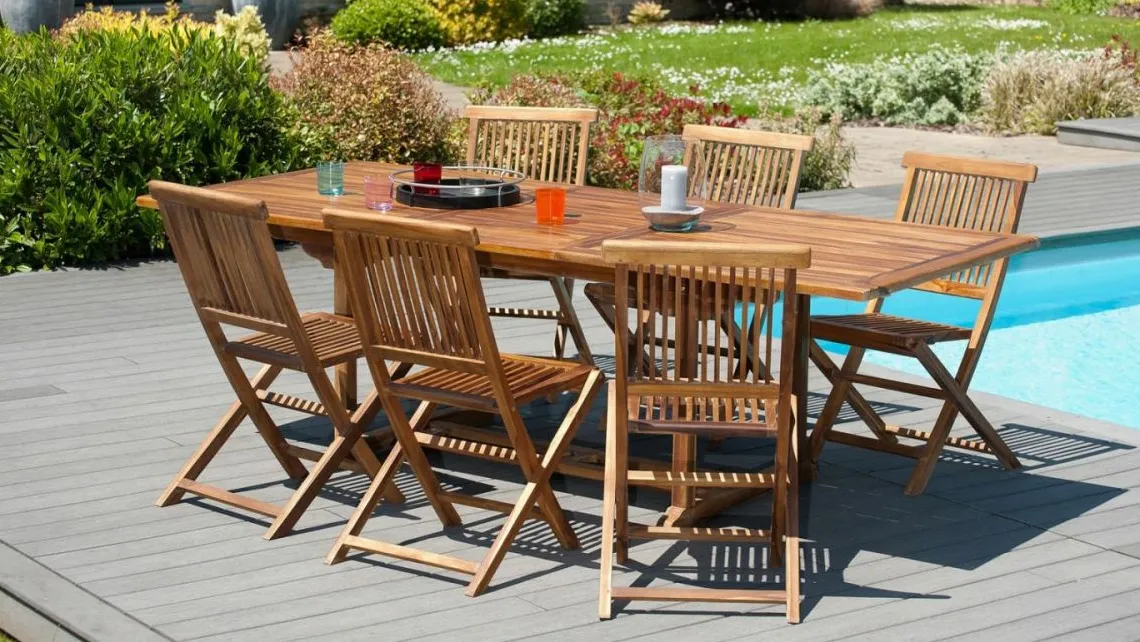 Homifab Table De Jardin | Table De Jardin Extensible>Maelle