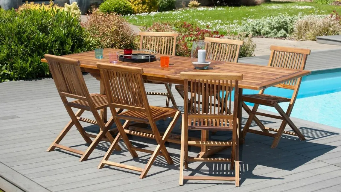 Homifab Table De Jardin | Table De Jardin Extensible>Maelle