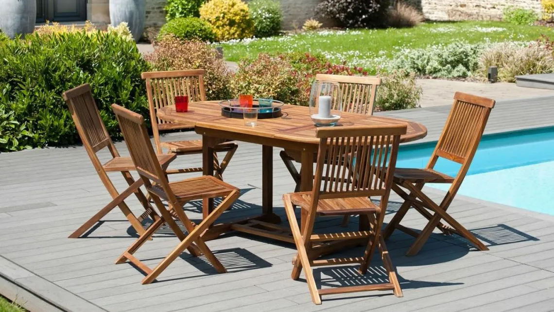 Homifab Table De Jardin | Table De Jardin Extensible>Maelle