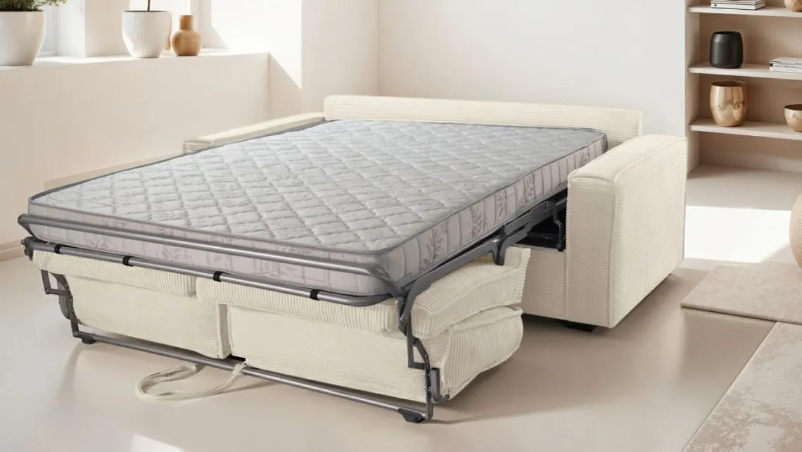 Homifab Canapé Lit 3 Places | Canapé Convertible Ouverture Express>Mattia