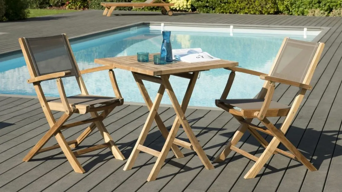 Homifab Ensemble Table Et Chaise De Jardin>Rapa