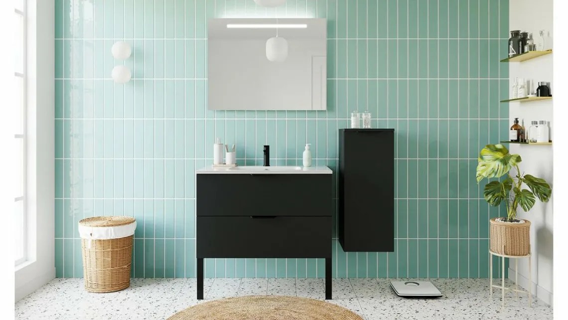 Homifab Meuble Salle De Bain Simple Vasque Intégrée>Soho