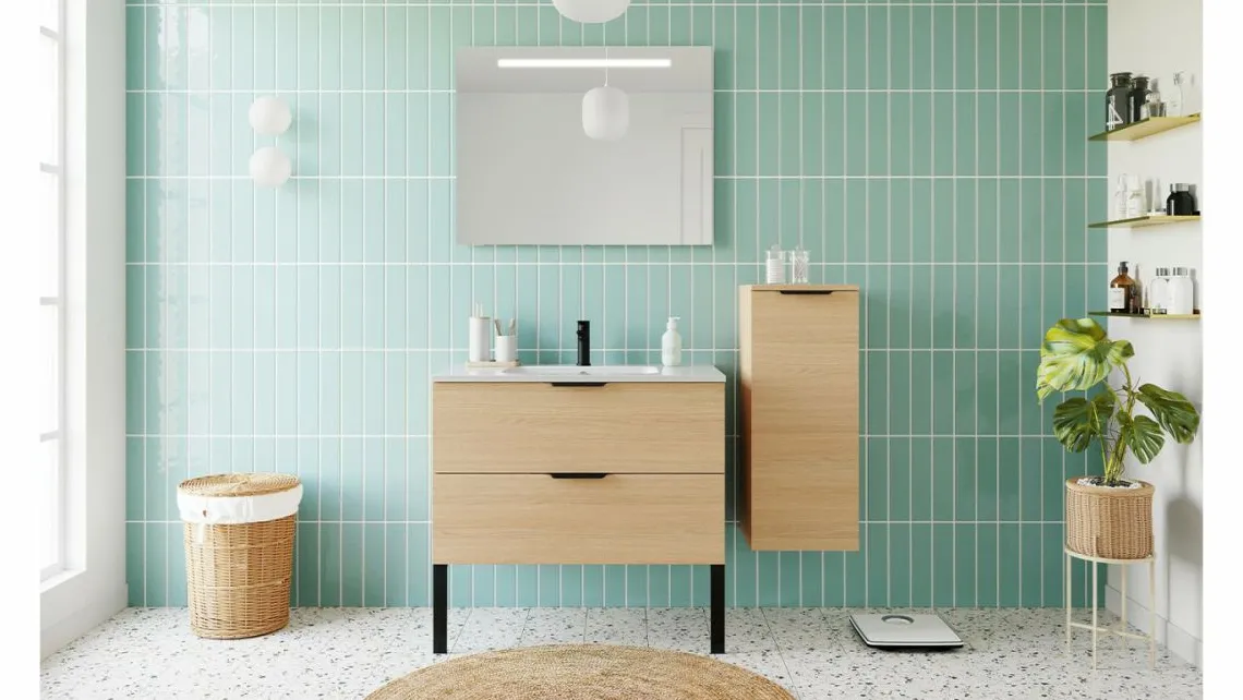 Homifab Meuble Salle De Bain Simple Vasque Intégrée>Soho