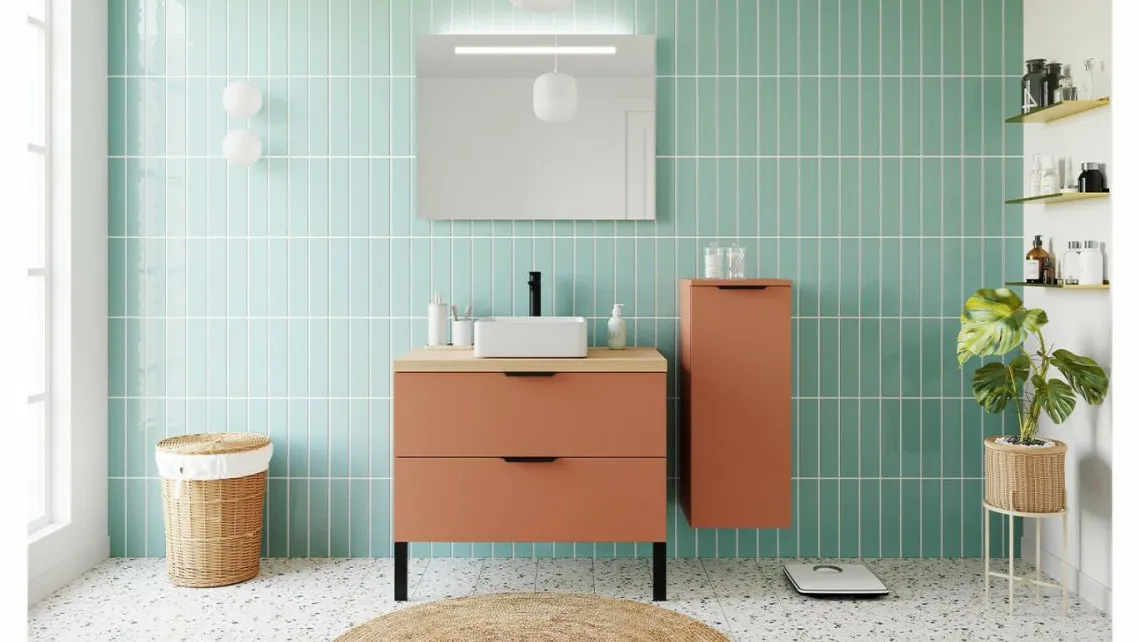 Homifab Meuble Salle De Bain Simple Vasque À Poser>Soho