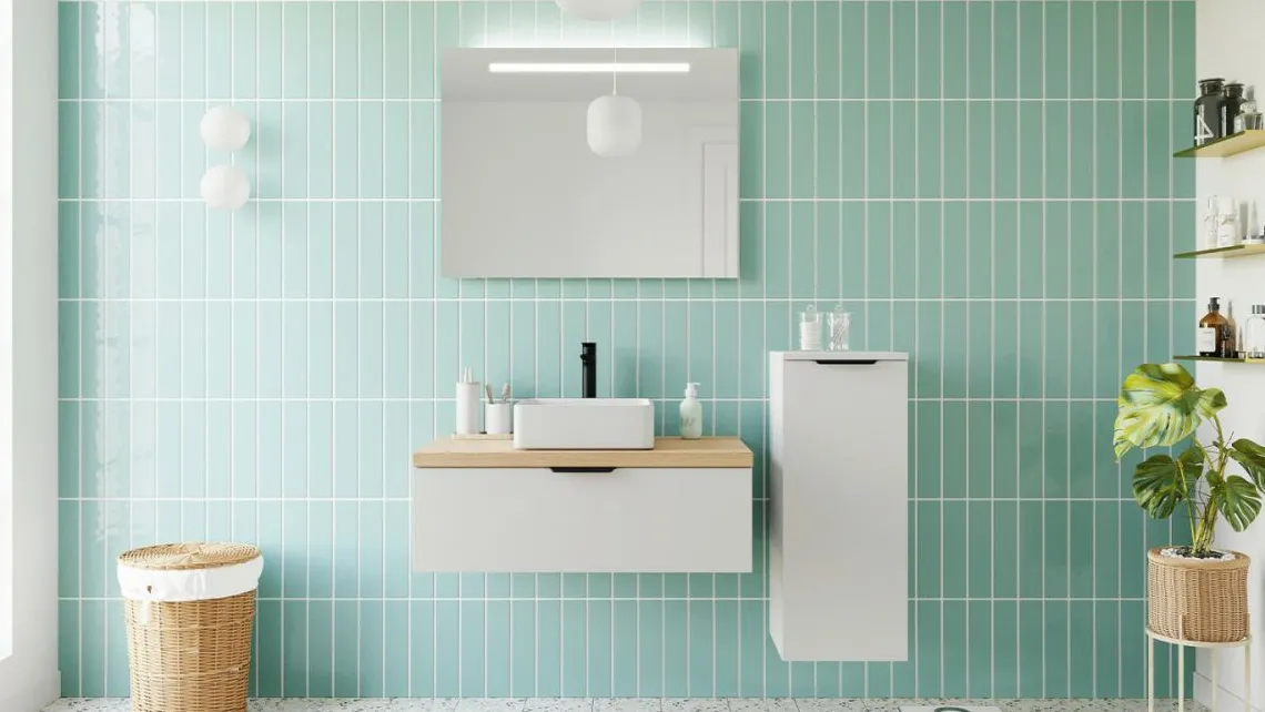 Homifab Meuble Salle De Bain Simple Vasque À Poser>Soho