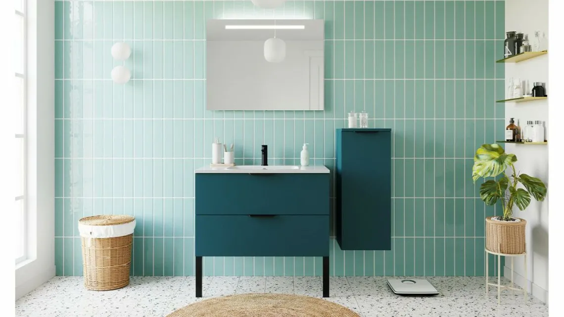 Homifab Meuble Salle De Bain Simple Vasque Intégrée>Soho