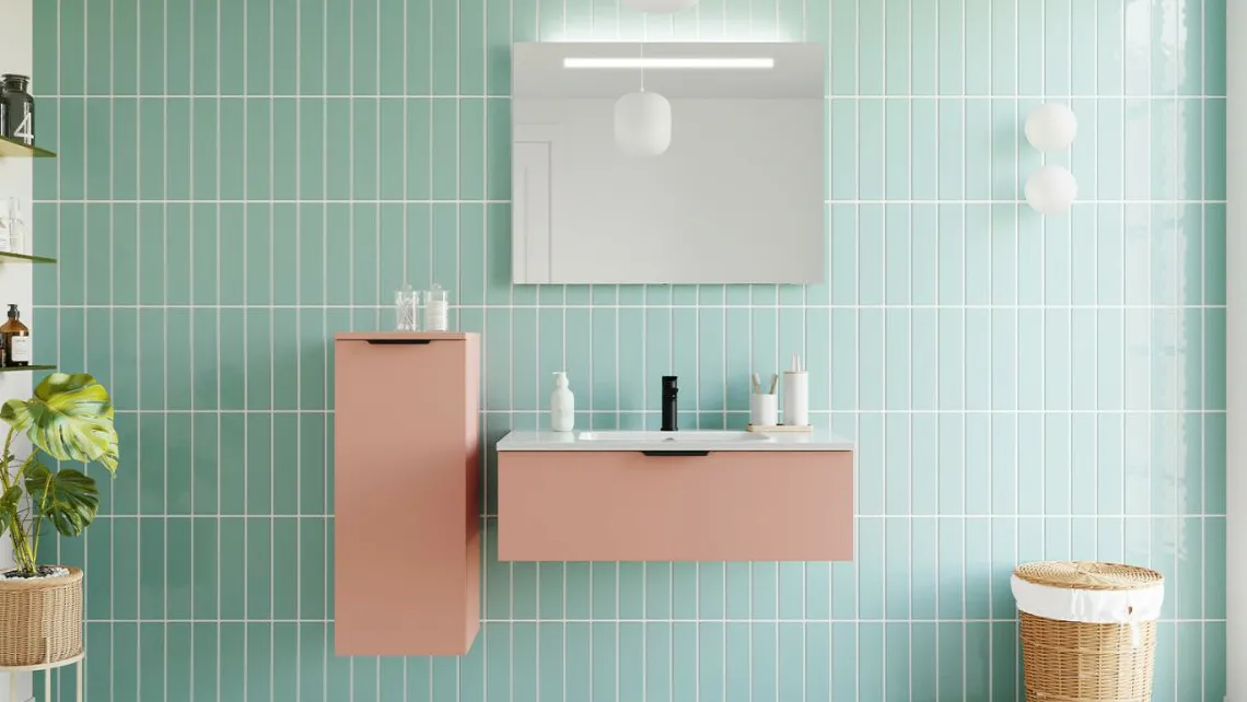 Homifab Meuble Salle De Bain Simple Vasque Intégrée>Soho