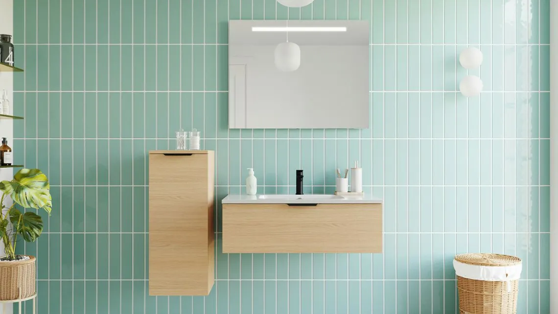 Homifab Meuble Salle De Bain Simple Vasque Intégrée>Soho