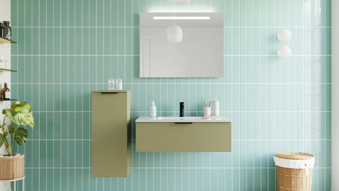 Homifab Meuble Salle De Bain Simple Vasque Intégrée>Soho