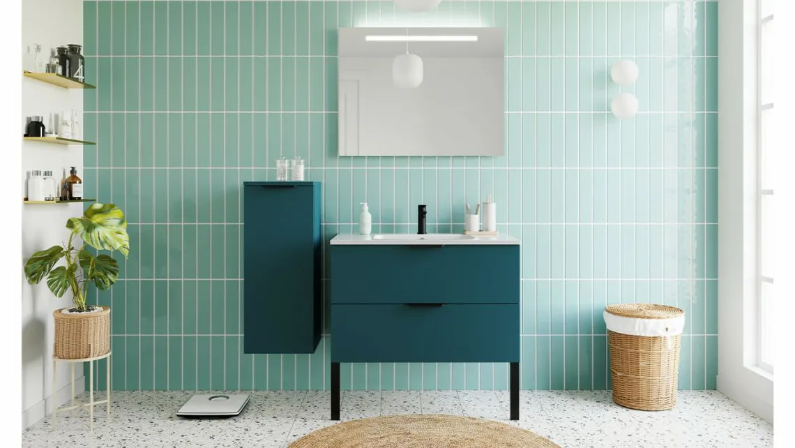 Homifab Meuble Salle De Bain Simple Vasque Intégrée>Soho