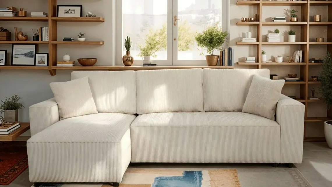 Homifab Canapé D'angle Convertible | Canapé D'angle>Thea